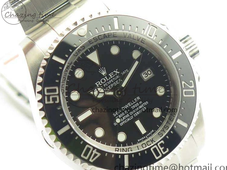 SH3135 116660 1:1 Bracelet Edition ARF Best DEEPSEA Case And SS Black 904L Sea-Dweller 0324